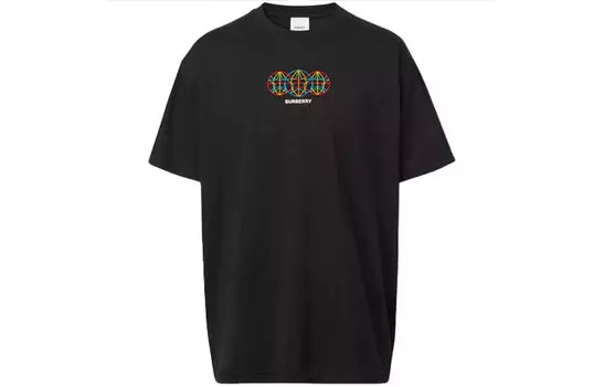 Мужская футболка Burberry, цвет Black