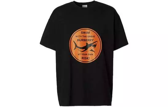 Мужская футболка Burberry, цвет Black