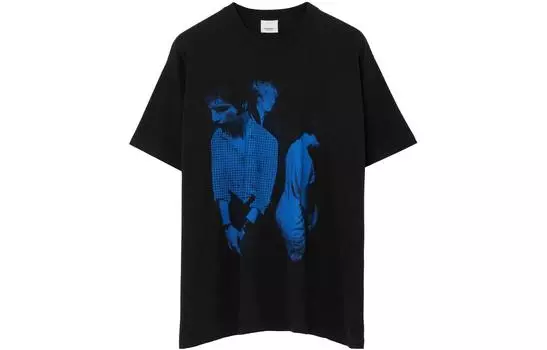 Мужская футболка Burberry, цвет Black
