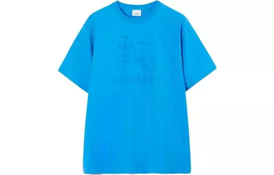 Мужская футболка Burberry, цвет Blue