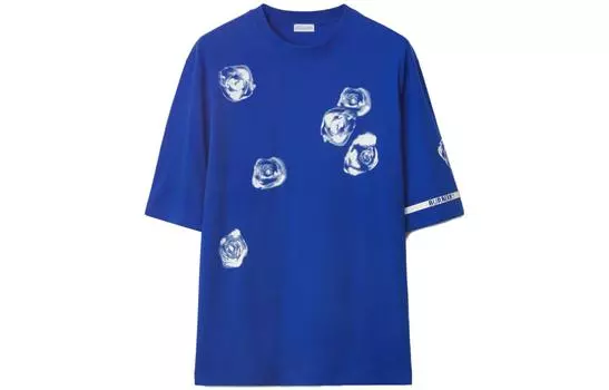 Мужская футболка Burberry, цвет Blue
