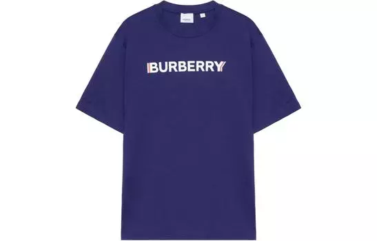 Мужская футболка Burberry, цвет Blue