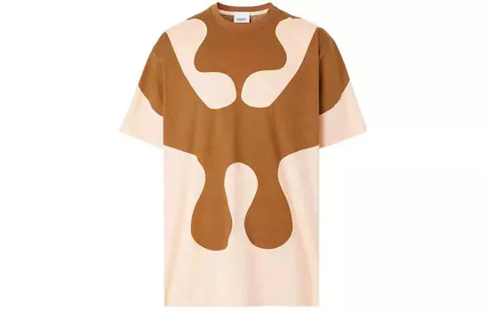 Мужская футболка Burberry, цвет Brown
