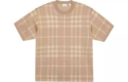 Мужская футболка Burberry, цвет Camel