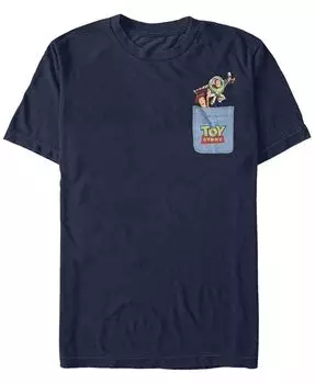 Мужская футболка Buzz Woody Pock с коротким рукавом и круглым вырезом Fifth Sun, синий