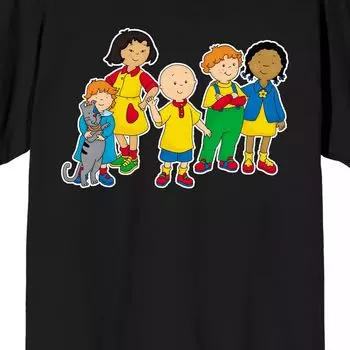 Мужская футболка Caillou Family And Friends Licensed Character