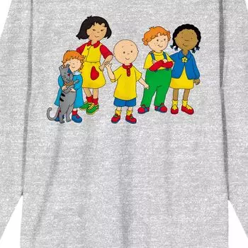 Мужская футболка Caillou Family and Friends с длинными рукавами Licensed Character