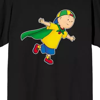 Мужская футболка Caillou Superhero Licensed Character