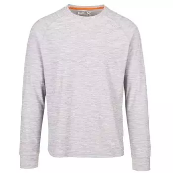 Мужская футболка Callum с длинным рукавом Platinum Heather TRESPASS, цвет gris