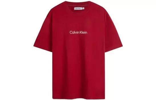 Мужская футболка Calvin Klein, цвет Berry red