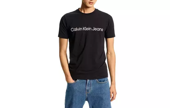 Мужская футболка Calvin Klein, цвет Black