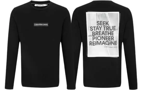 Мужская футболка Calvin Klein, цвет Black