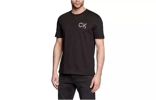 Мужская футболка Calvin Klein, цвет Black