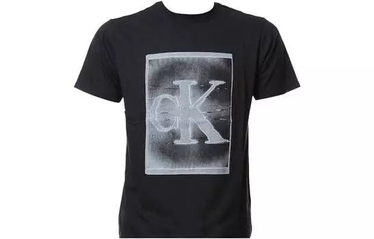 Мужская футболка Calvin Klein, цвет Black