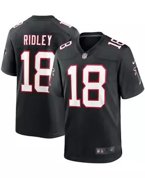 Мужская футболка calvin ridley atlanta falcons throwback game джерси Nike, черный