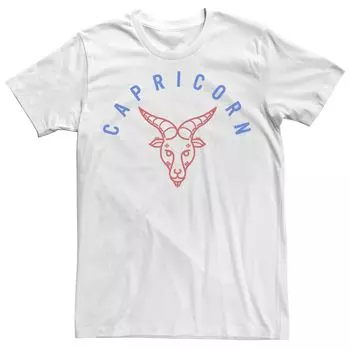 Мужская футболка Capricorn King Licensed Character, белый