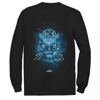 Мужская футболка Captain Marvel Spirit Cat Licensed Character