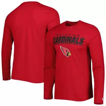 Мужская футболка Cardinal Arizona Cardinals Joint с длинным рукавом New Era