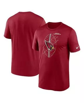 Мужская футболка Cardinal Arizona Cardinals Legend Icon Performance Nike, красный