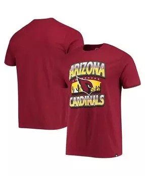 Мужская футболка cardinal arizona cardinals local '47 Brand