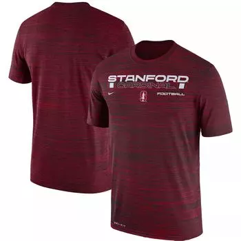 Мужская футболка Cardinal Stanford Cardinal Velocity Legend Dri-Fit Performance Nike