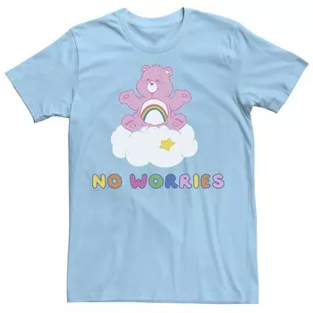 Мужская футболка Care Bear не беспокоит вас с футболкой Cheer Bear Licensed Character, цвет Light Blue