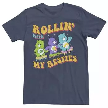 Мужская футболка Care Bears Rolling With My Besties Licensed Character
