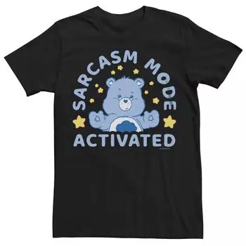 Мужская футболка Care Bears с графическим изображением и активированным режимом сарказма Licensed Character
