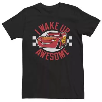 Мужская футболка Cars 3 I Wake Up Awesome Licensed Character