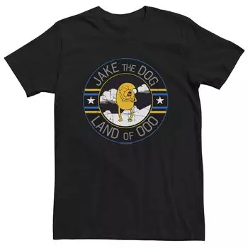 Мужская футболка Cartoon Network Adventure Time Jake the Dog Licensed Character