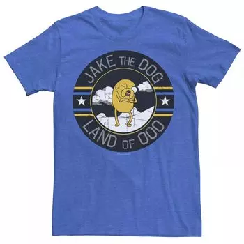 Мужская футболка Cartoon Network Adventure Time Jake the Dog Land Of Ooo Licensed Character