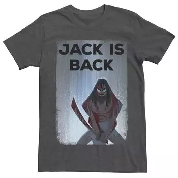 Мужская футболка Cartoon Network Samurai Jack Jack Is Back Rainwater Licensed Character