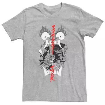 Мужская футболка Cartoon Network Samurai Jack Story Mode In Aku's Mouth Tee Licensed Character