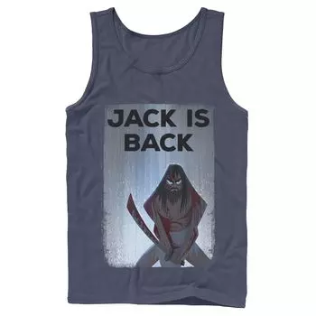 Мужская футболка Cartoon Network Samurai Jack The Jack Is Back Tank Rainwaters Licensed Character
