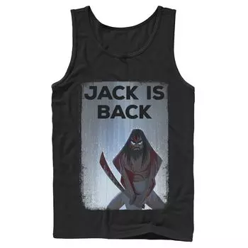 Мужская футболка Cartoon Network Samurai Jack The Jack Is Back Tank Rainwaters Licensed Character