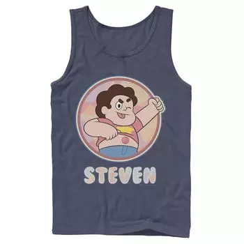 Мужская футболка Cartoon Network Steven Universe Belly Button Profile Shot Tank Licensed Character
