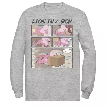 Мужская футболка Cartoon Network Steven Universe Lion In A Box с комиксами Licensed Character