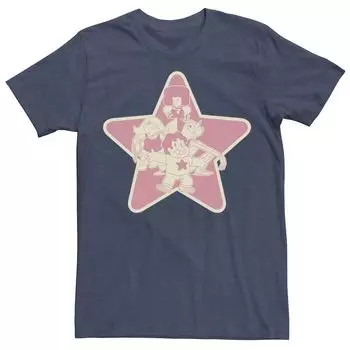 Мужская футболка Cartoon Network Steven Universe с гранатом и аметистом с жемчугом Steven Group Shot Licensed Character
