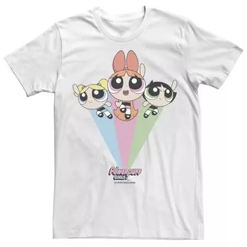 Мужская футболка Cartoon Network The Powerpuff Girls Group Shot Licensed Character