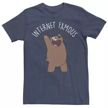 Мужская футболка Cartoon Network We Bare Bears Internet Famous Licensed Character