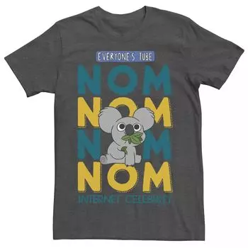 Мужская футболка Cartoon Network We Bare Bears Nom Nom с рисунком интернет-знаменитостей Licensed Character