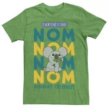 Мужская футболка Cartoon Network We Bare Bears Nom Nom с рисунком интернет-знаменитостей Licensed Character