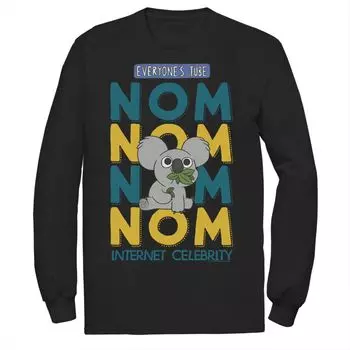 Мужская футболка Cartoon Network We Bare Bears Nom Nom со знаменитостями из Интернета Licensed Character