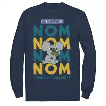 Мужская футболка Cartoon Network We Bare Bears Nom Nom со знаменитостями из Интернета Licensed Character