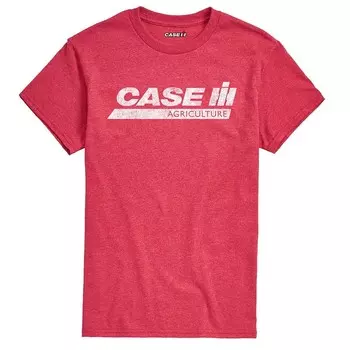 Мужская футболка Case IH Agriculture с логотипом Licensed Character, красный