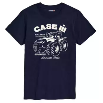 Мужская футболка Case IH с принтом Licensed Character, синий