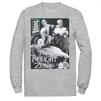 Мужская футболка CBS The Twilight Zone Comics 60th Licensed Character