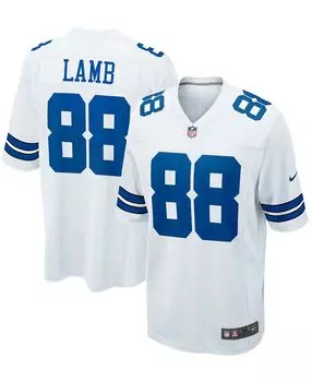Мужская футболка ceedee lamb white dallas cowboys game team Nike, белый