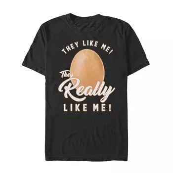 Мужская футболка Celebrity King Egg Licensed Character