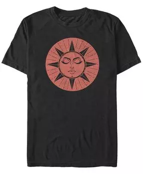 Мужская футболка Celestial с короткими рукавами и круглым вырезом Fifth Sun, черный